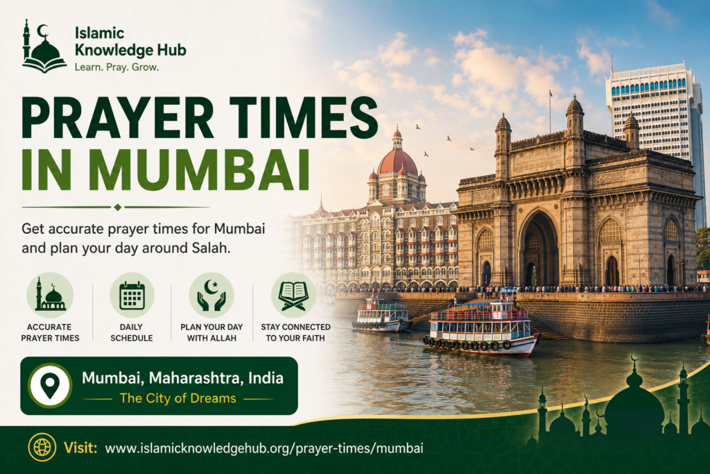 Prayer Times in Mumbai